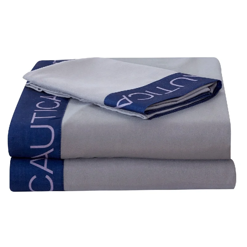 Queen - Size Sheet Sets with a European Pillowcase SetNautica Colorblock Kids Sheet Set Queen - Size Sheet Sets with a European Pillowcase SetNautica Colorblock Kids Sheet Set