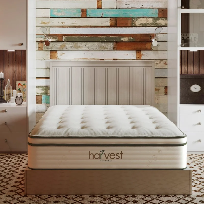 Down Alternative Pillows for Ethical ChoicesHarvest Green Pillow Top