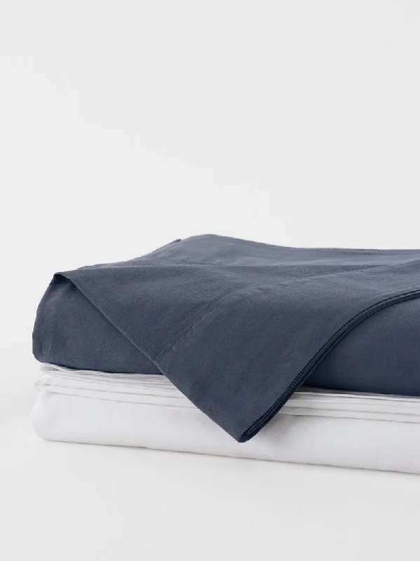 Queen - Size Sheet Sets with a European Pillowcase SetOrganic Sateen Flat Sheet
