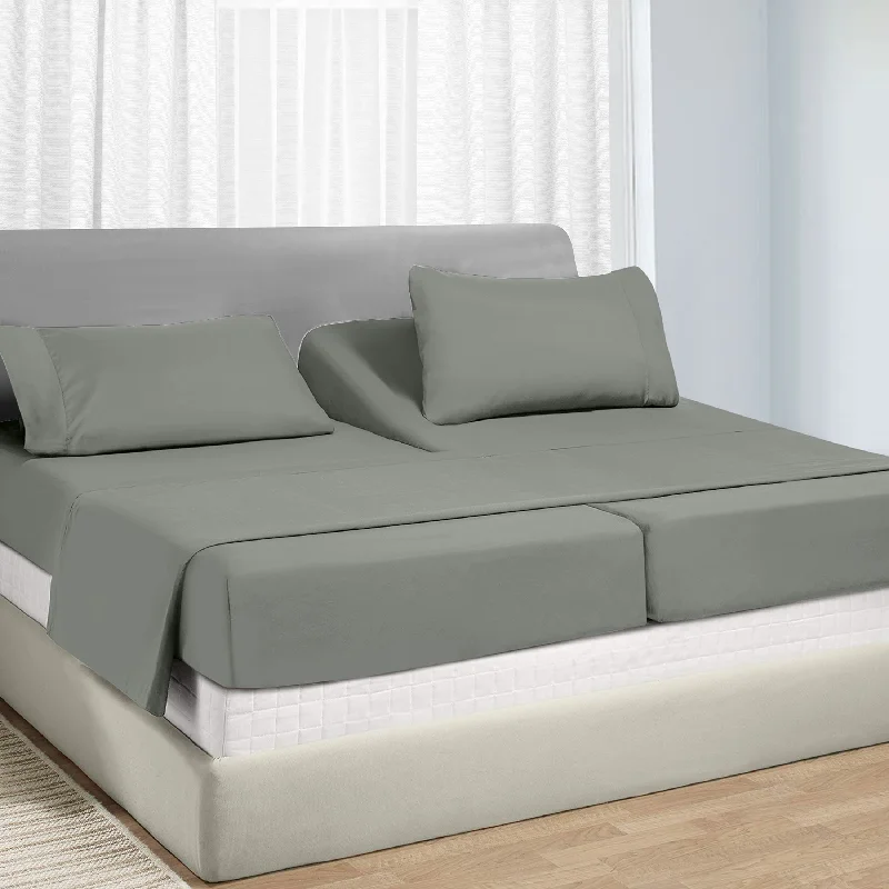 Polyester - Cotton Blend Sheets for Durability and ComfortSheet Set - 400 Thread Count - Dream Comfort Polyester - Cotton Blend Sheets for Durability and ComfortSheet Set - 400 Thread Count - Dream Comfort