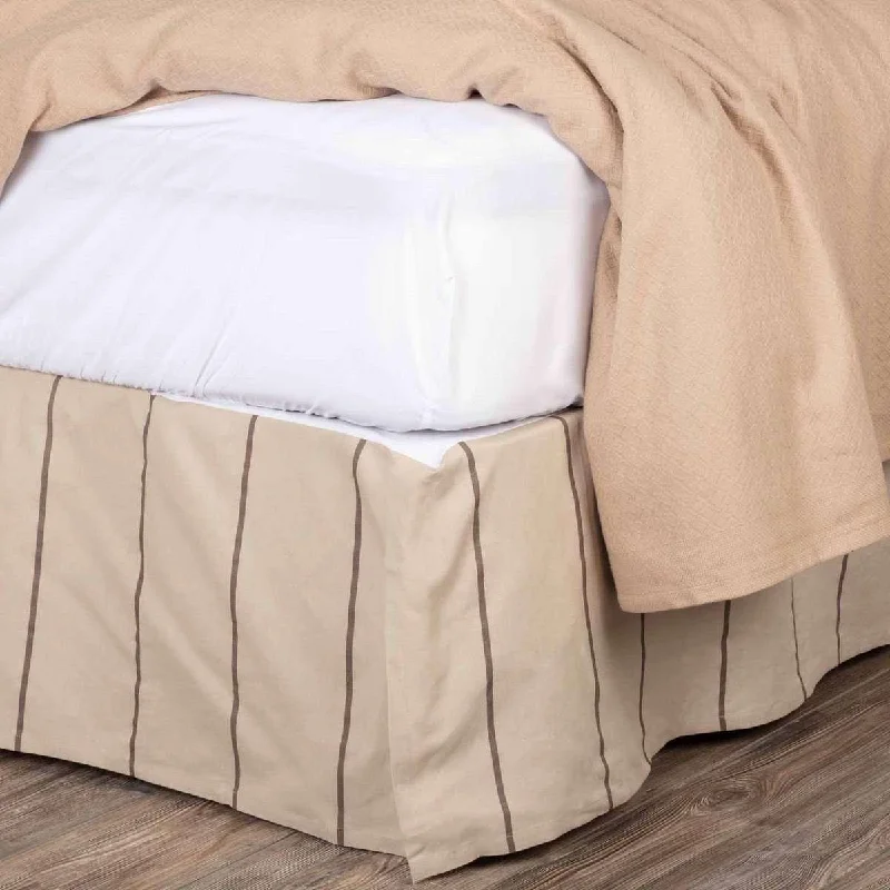 Velvet bed skirts for a luxurious and elegant appearanceCharlotte Slate Bed Skirts VHC Brands Velvet bed skirts for a luxurious and elegant appearanceCharlotte Slate Bed Skirts VHC Brands