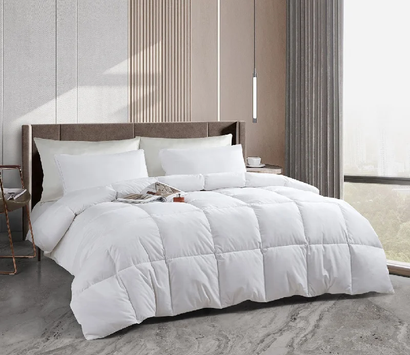 Silk - filled comforters for a luxurious and smooth touchSerta Tencel All Season White Feather and Down Comforter Silk - filled comforters for a luxurious and smooth touchSerta Tencel All Season White Feather and Down Comforter