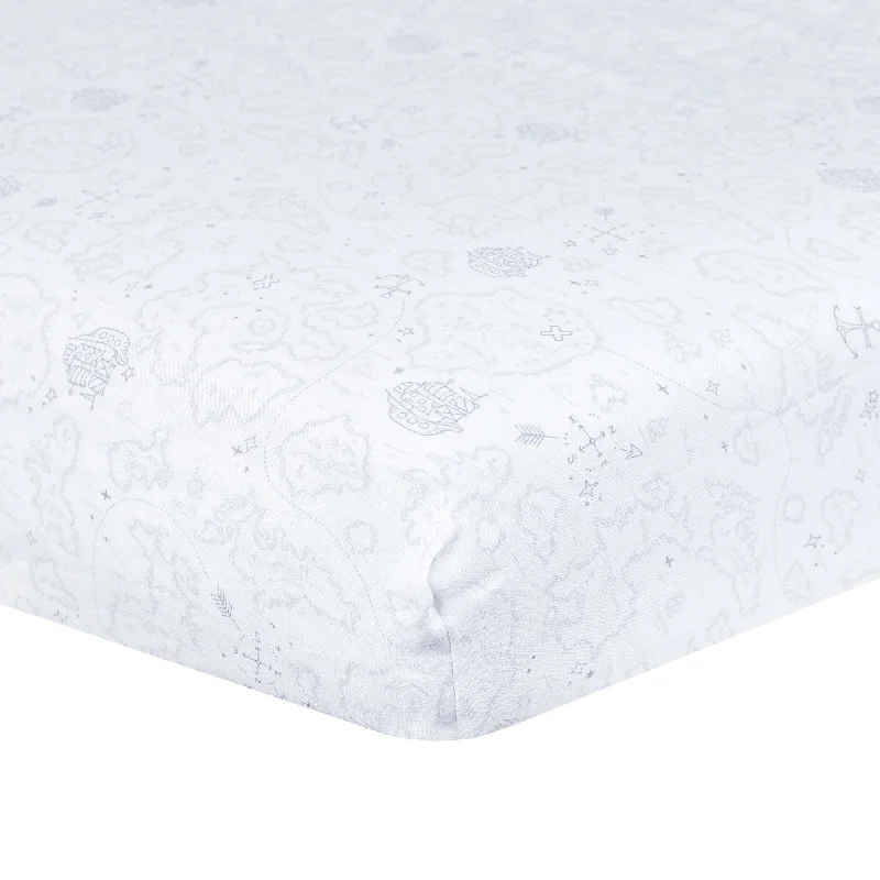 Sheet Sets with Multiple Pillowcase OptionsKeepsake Sail Away Woven Crib Sheet