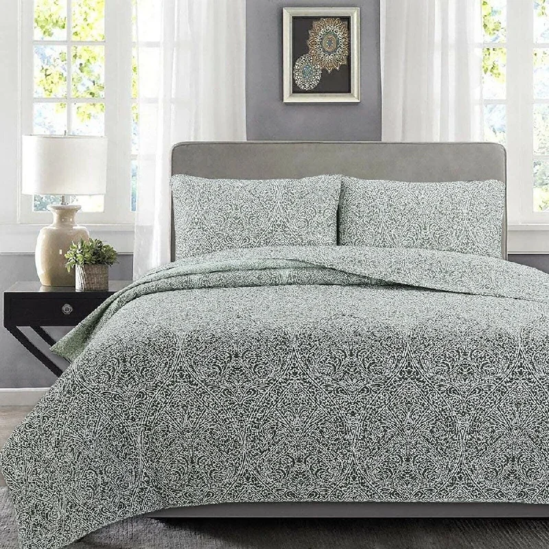 Fleece blankets for a cozy and plush textureAcrylic blankets for a soft and affordable alternative3pc Full/Queen Ombre Leaf Reversible Quilt Set Sage Forest Green Fleece blankets for a cozy and plush textureAcrylic blankets for a soft and affordable alternative3pc Full/Queen Ombre Leaf Reversible Quilt Set Sage Forest Green