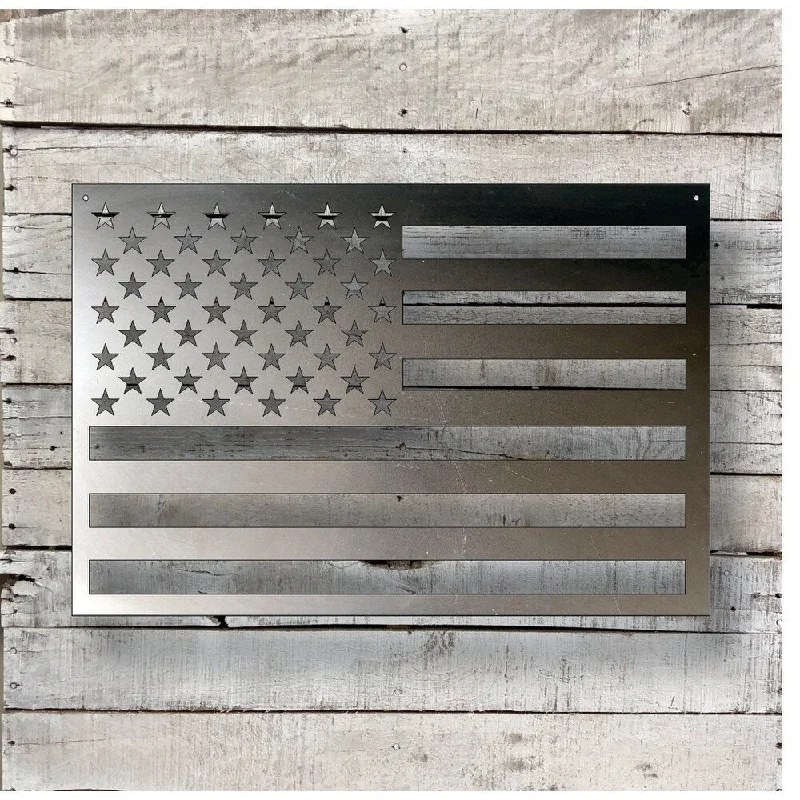 Linen blankets with a rustic and textured lookFleece blankets for a cozy and plush textureAmerican Flag - Natural Steel Wall Décor Linen blankets with a rustic and textured lookFleece blankets for a cozy and plush textureAmerican Flag - Natural Steel Wall Décor