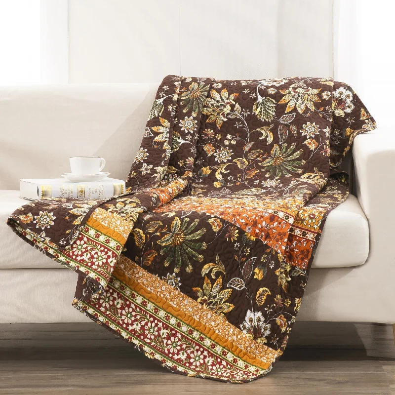 Rayon from bamboo blankets for a silky and breathable feelAcrylic blankets for a soft and affordable alternativeBarefoot Bungalow Audrey Cotton Rich Quilted Reversible Throw Blanket Rayon from bamboo blankets for a silky and breathable feelAcrylic blankets for a soft and affordable alternativeBarefoot Bungalow Audrey Cotton Rich Quilted Reversible Throw Blanket
