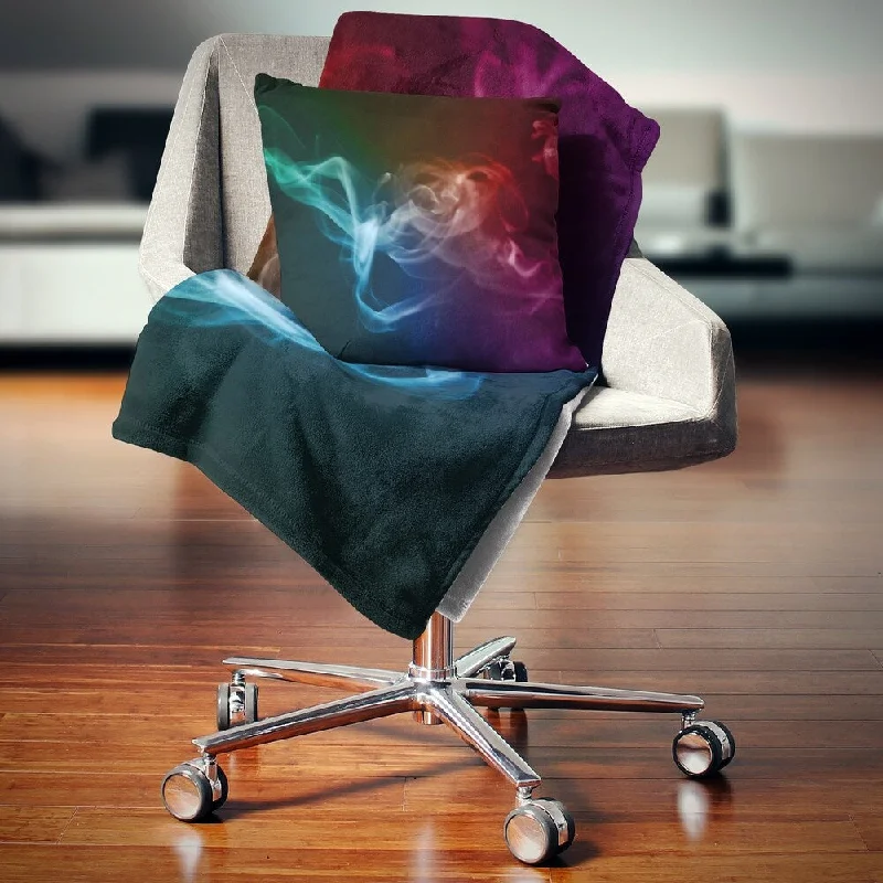 Microfiber blankets that are durable and easy to care forSilk blankets with a smooth and elegant touchDesignart 'Abstract Fractal Smoke Waves' Abstract Throw Blanket Microfiber blankets that are durable and easy to care forSilk blankets with a smooth and elegant touchDesignart 'Abstract Fractal Smoke Waves' Abstract Throw Blanket