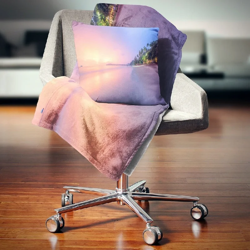 Cashmere blankets for ultimate softness and luxuryBamboo fiber blankets with natural antibacterial propertiesDesignart 'Beach with Colorful Sky' Beach Photography Throw Blanket Cashmere blankets for ultimate softness and luxuryBamboo fiber blankets with natural antibacterial propertiesDesignart 'Beach with Colorful Sky' Beach Photography Throw Blanket