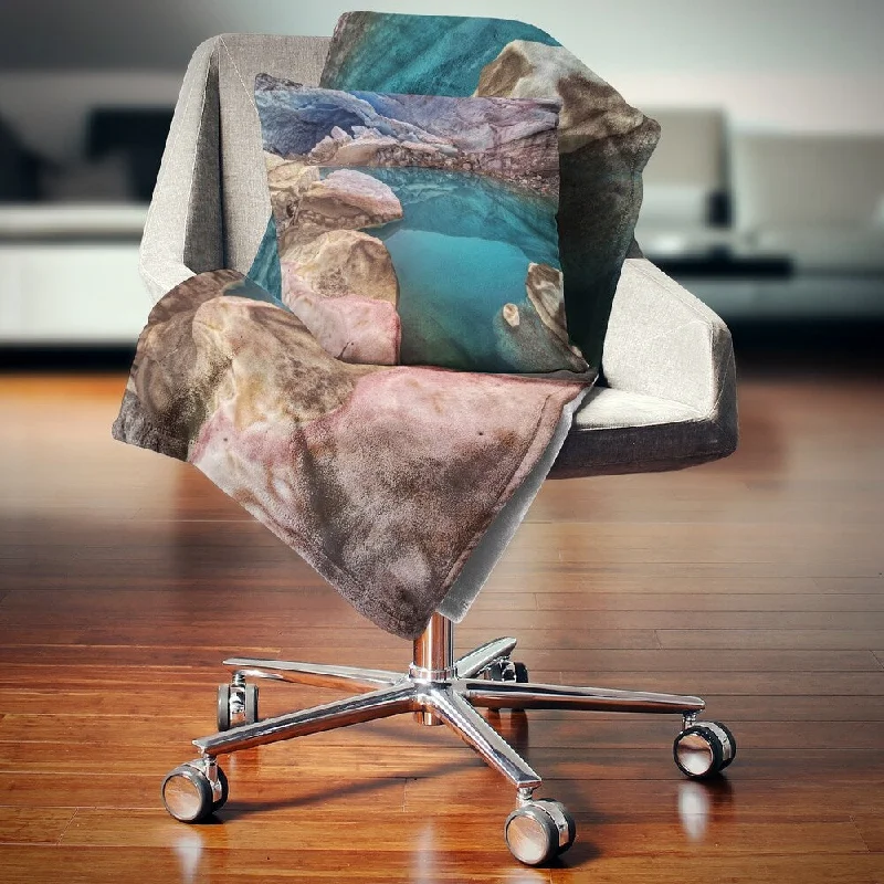 King - size blankets to cover large beds comfortablyBamboo fiber blankets with natural antibacterial propertiesDesignart 'Beautiful Turquoise Melt Pool' Landscape Fleece Throw Blanket King - size blankets to cover large beds comfortablyBamboo fiber blankets with natural antibacterial propertiesDesignart 'Beautiful Turquoise Melt Pool' Landscape Fleece Throw Blanket