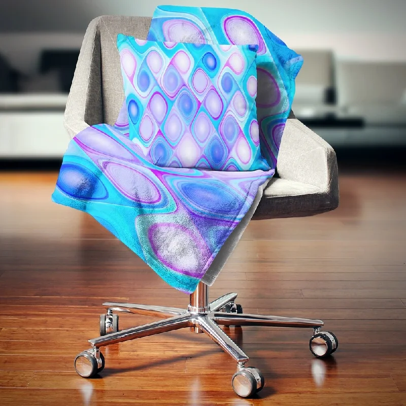 Microfiber blankets that are durable and easy to care forSilk blankets with a smooth and elegant touchDesignart 'Dense Blue Pattern with Swirls' Abstract Throw Blanket Microfiber blankets that are durable and easy to care forSilk blankets with a smooth and elegant touchDesignart 'Dense Blue Pattern with Swirls' Abstract Throw Blanket