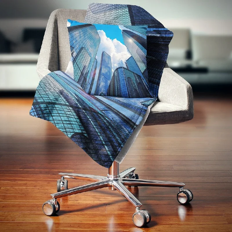 Microfiber blankets that are durable and easy to care forWool blankets with natural warmth and insulationDesignart 'Elevated Business Buildings' Cityscape Throw Blanket Microfiber blankets that are durable and easy to care forWool blankets with natural warmth and insulationDesignart 'Elevated Business Buildings' Cityscape Throw Blanket