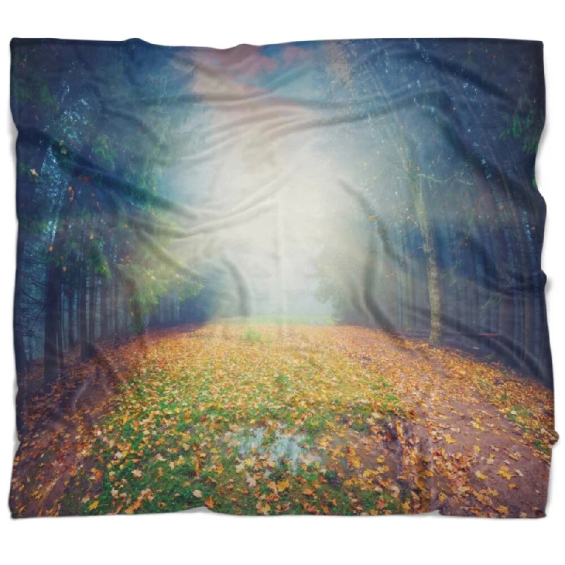 Fleece blankets for a cozy and plush textureFleece blankets for a cozy and plush textureDesignart 'Rising Sun Over Arched Forest' Landscape Photo Throw Blanket Fleece blankets for a cozy and plush textureFleece blankets for a cozy and plush textureDesignart 'Rising Sun Over Arched Forest' Landscape Photo Throw Blanket
