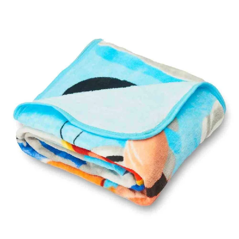 King - size blankets to cover large beds comfortablyBamboo fiber blankets with natural antibacterial propertiesDisney Mickey Mouse Roadster Racers 4 Ever Micro Raschel Throw Blanket