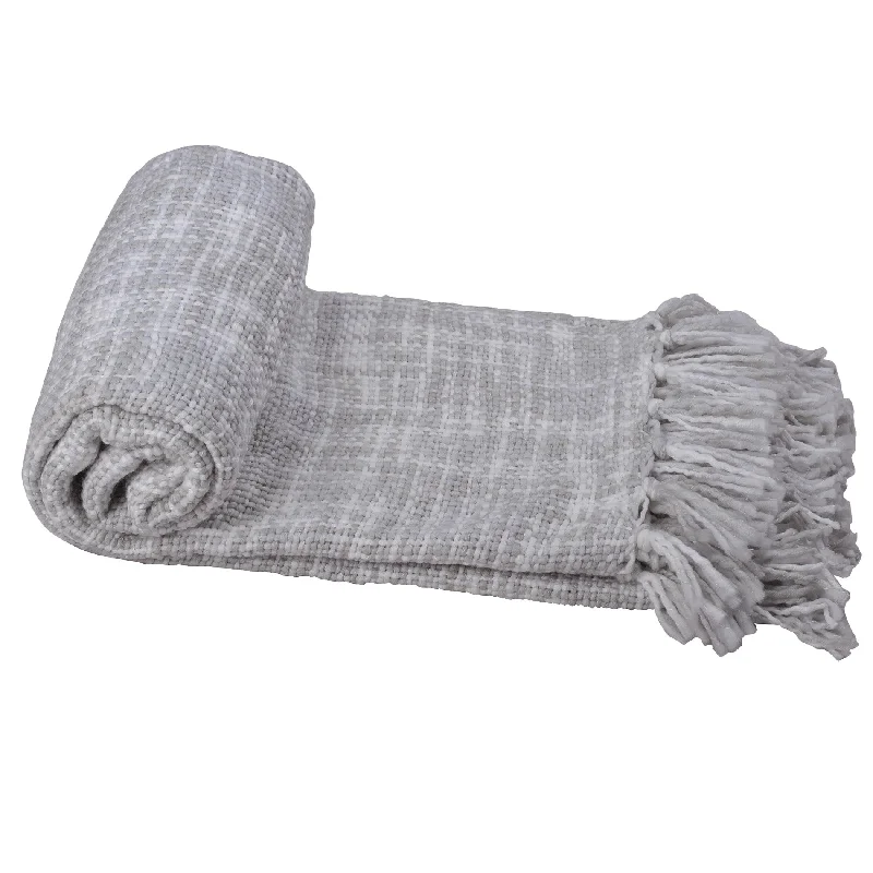 Synthetic fiber blend blankets for a budget - friendly choiceChenille blankets with a thick and fuzzy textureDottie May Chenille Throw Blanket Synthetic fiber blend blankets for a budget - friendly choiceChenille blankets with a thick and fuzzy textureDottie May Chenille Throw Blanket