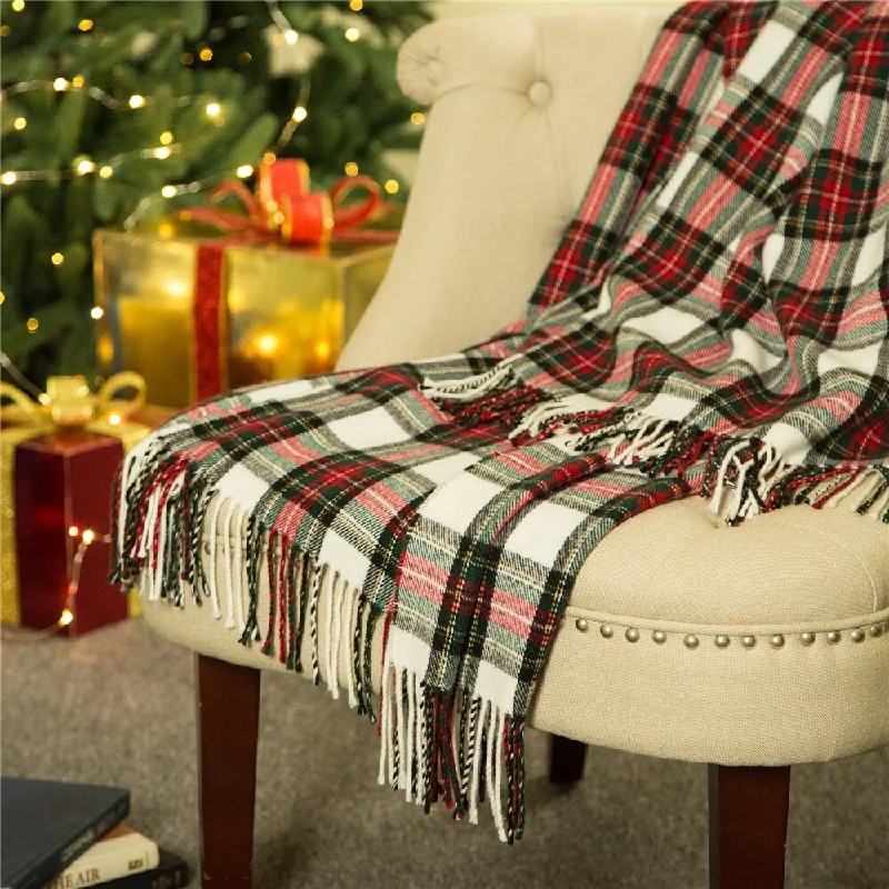 Bamboo fiber blankets with natural antibacterial propertiesMohair blankets with a unique sheen and softnessGlitzhome 50 x 60 Plaid Woven Acrylic 400g Christmas Blanket Bamboo fiber blankets with natural antibacterial propertiesMohair blankets with a unique sheen and softnessGlitzhome 50 x 60 Plaid Woven Acrylic 400g Christmas Blanket