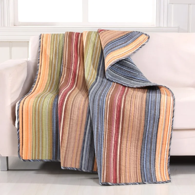 Fleece blankets for a cozy and plush textureQueen - size blankets for standard - sized bedsGreenland Home Fashions Katy 100% Cotton Quilted Throw Blanket Fleece blankets for a cozy and plush textureQueen - size blankets for standard - sized bedsGreenland Home Fashions Katy 100% Cotton Quilted Throw Blanket