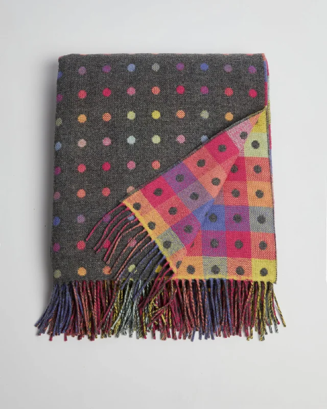 Cotton blankets for breathability and a lightweight feelAcrylic blankets for a soft and affordable alternativeFoxford Rainbow Lambswool Throw Cotton blankets for breathability and a lightweight feelAcrylic blankets for a soft and affordable alternativeFoxford Rainbow Lambswool Throw