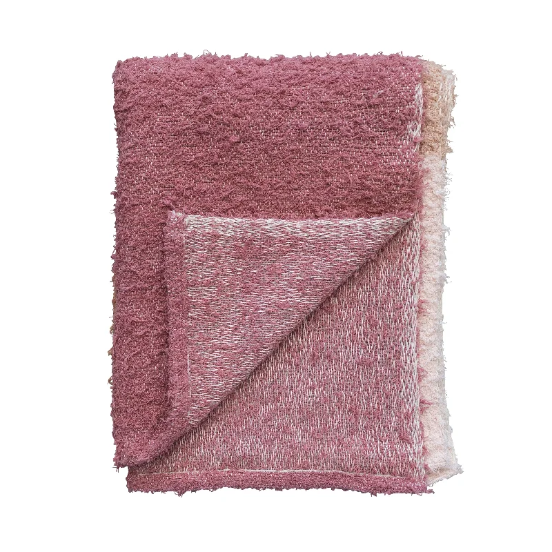 Chenille blankets with a thick and fuzzy textureRayon from bamboo blankets for a silky and breathable feelHandwoven Cotton Tufted Throw Blanket with Stripes Chenille blankets with a thick and fuzzy textureRayon from bamboo blankets for a silky and breathable feelHandwoven Cotton Tufted Throw Blanket with Stripes
