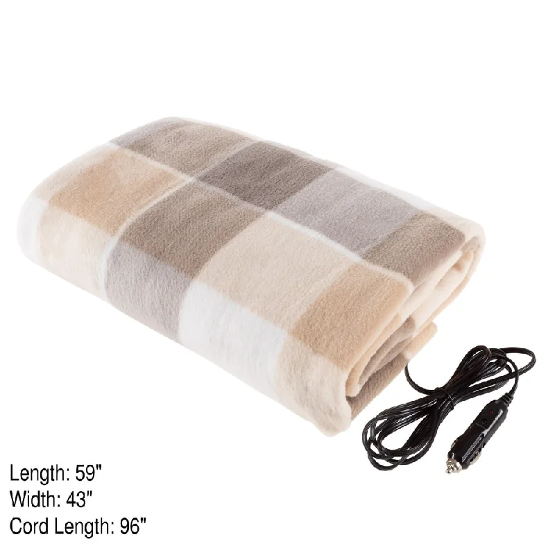 Synthetic fiber blend blankets for a budget - friendly choiceMohair blankets with a unique sheen and softnessHeated Blanket - 12-Volt Electric Blanket for Car, Truck, SUV, RV - Portable Winter Accessories by Stalwart Synthetic fiber blend blankets for a budget - friendly choiceMohair blankets with a unique sheen and softnessHeated Blanket - 12-Volt Electric Blanket for Car, Truck, SUV, RV - Portable Winter Accessories by Stalwart