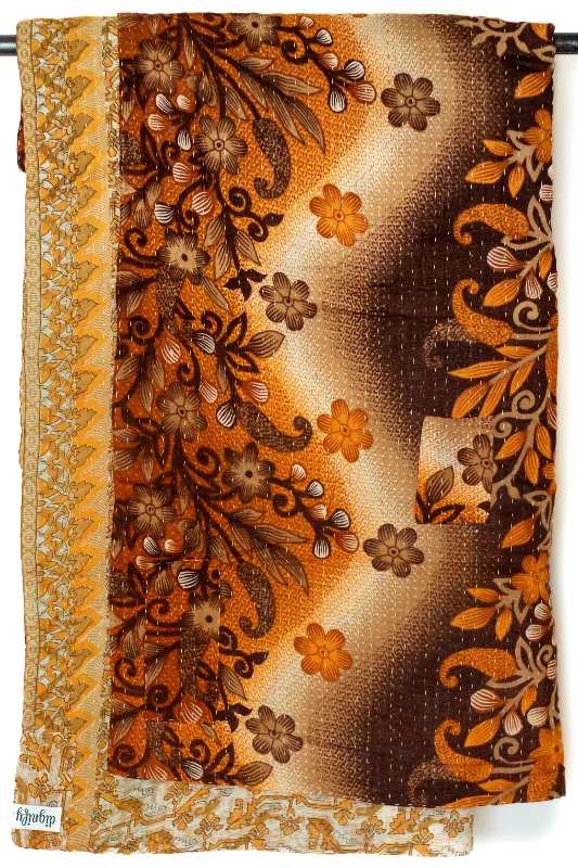 Chenille blankets with a thick and fuzzy textureRecycled polyester blankets for an eco - conscious optionLove No. 8 Kantha Large Throw Chenille blankets with a thick and fuzzy textureRecycled polyester blankets for an eco - conscious optionLove No. 8 Kantha Large Throw