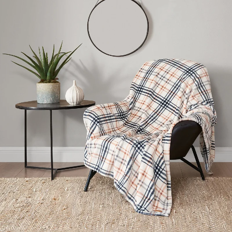 Recycled polyester blankets for an eco - conscious optionAlpaca wool blankets for a hypoallergenic and warm optionLucky Brand Camper Plaid Throws Plush 50" x 70" Throw Blanket Recycled polyester blankets for an eco - conscious optionAlpaca wool blankets for a hypoallergenic and warm optionLucky Brand Camper Plaid Throws Plush 50" x 70" Throw Blanket