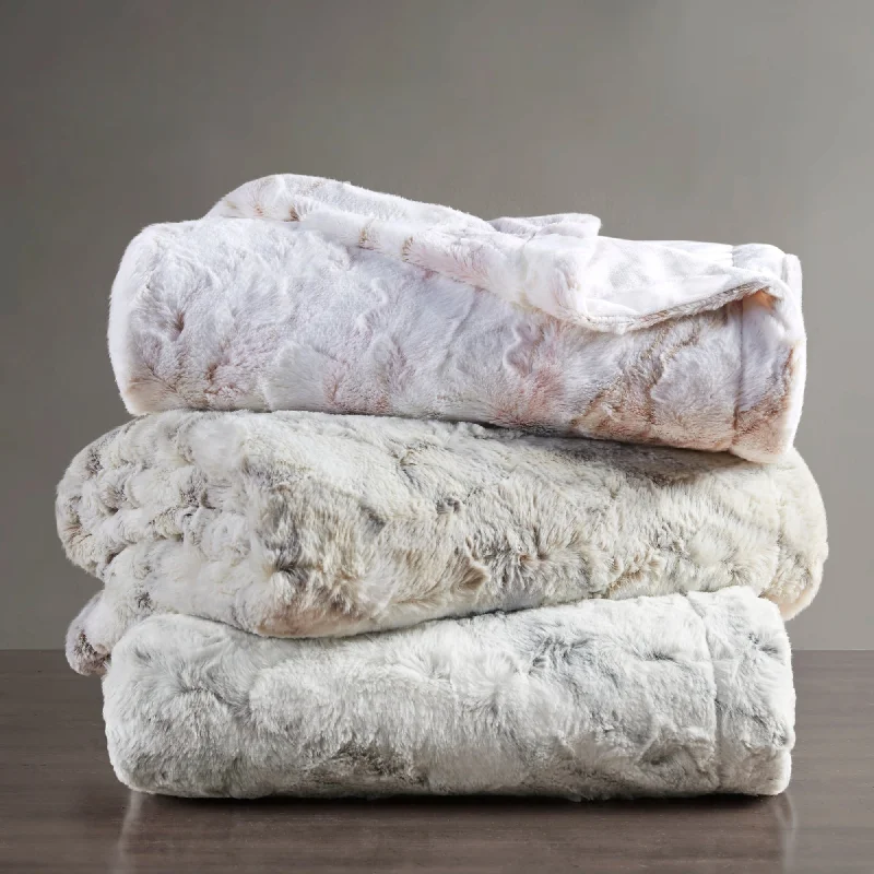 Microfiber blankets that are durable and easy to care forSilk blankets with a smooth and elegant touchMadison Park Aina Oversized Faux Fur Marble Printed Knitted Throw Microfiber blankets that are durable and easy to care forSilk blankets with a smooth and elegant touchMadison Park Aina Oversized Faux Fur Marble Printed Knitted Throw