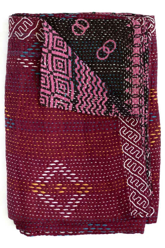 Acrylic blankets for a soft and affordable alternativeFleece blankets for a cozy and plush textureMasterpiece No. 105 Kantha Quilt Acrylic blankets for a soft and affordable alternativeFleece blankets for a cozy and plush textureMasterpiece No. 105 Kantha Quilt