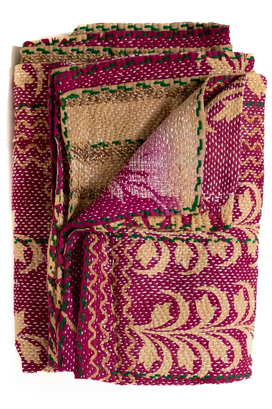 Alpaca wool blankets for a hypoallergenic and warm optionKing - size blankets to cover large beds comfortablyMasterpiece No. 49 Kantha Quilt Alpaca wool blankets for a hypoallergenic and warm optionKing - size blankets to cover large beds comfortablyMasterpiece No. 49 Kantha Quilt