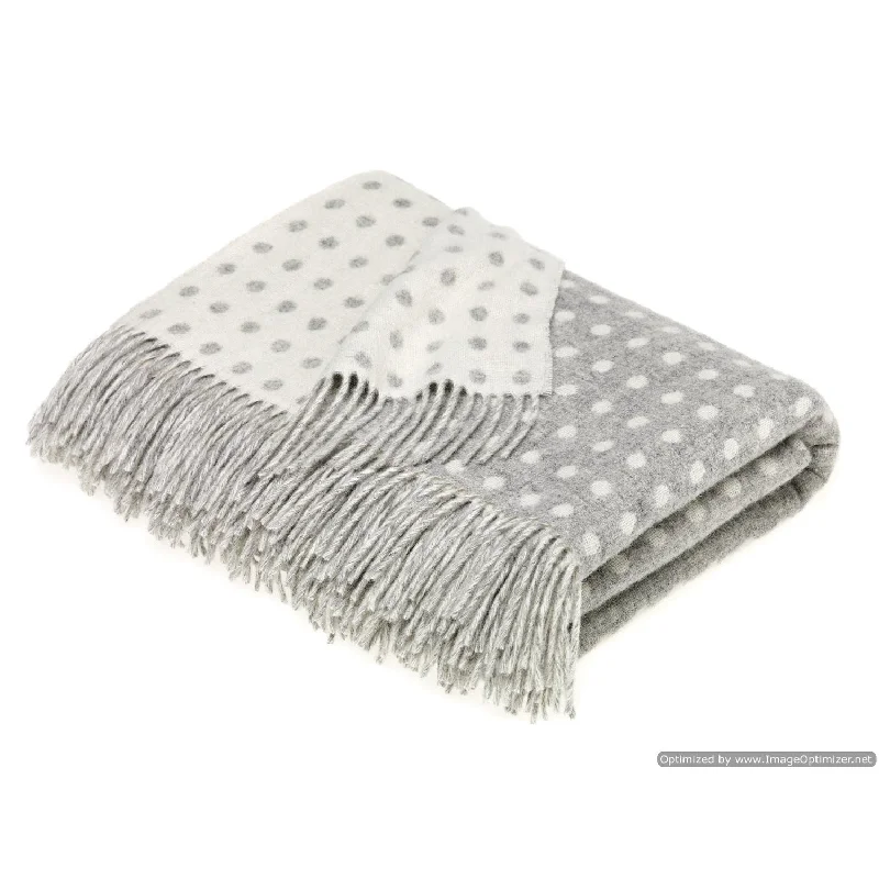 Acrylic blankets for a soft and affordable alternativeRayon from bamboo blankets for a silky and breathable feelMerino Lambswool Spot Grey Throw Blanket Acrylic blankets for a soft and affordable alternativeRayon from bamboo blankets for a silky and breathable feelMerino Lambswool Spot Grey Throw Blanket