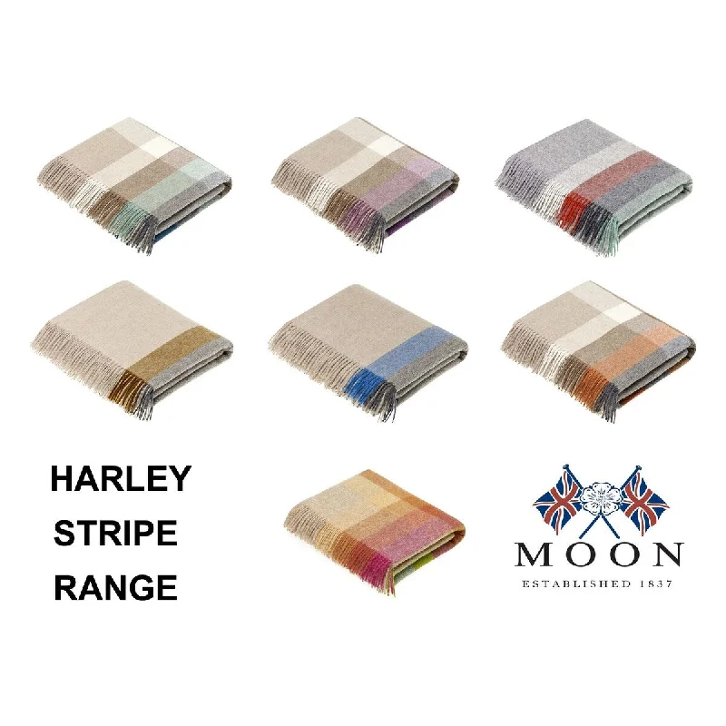 Cashmere blankets for ultimate softness and luxuryCotton blankets for breathability and a lightweight feelMerino Lambswool Throw Blanket - Harley Stripe - Made in England, Cashmere blankets for ultimate softness and luxuryCotton blankets for breathability and a lightweight feelMerino Lambswool Throw Blanket - Harley Stripe - Made in England,