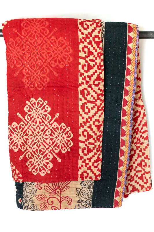 Microfiber blankets that are durable and easy to care forRayon from bamboo blankets for a silky and breathable feelOvercome Kantha Throw Microfiber blankets that are durable and easy to care forRayon from bamboo blankets for a silky and breathable feelOvercome Kantha Throw