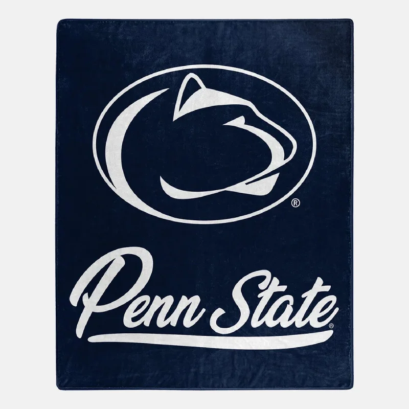 Linen blankets with a rustic and textured lookAlpaca wool blankets for a hypoallergenic and warm optionPenn State Signature College Throw Blanket