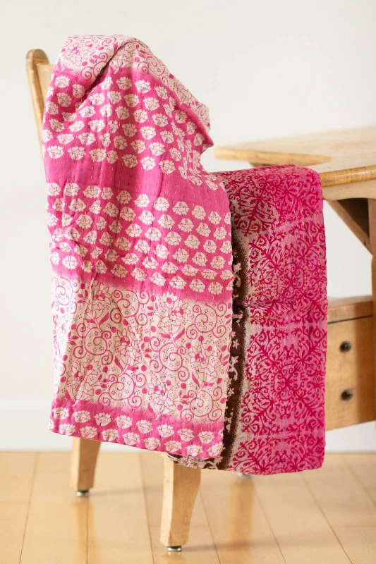 Chenille blankets with a thick and fuzzy textureMohair blankets with a unique sheen and softnessPleasant No. 3 Kantha Mini Blanket Chenille blankets with a thick and fuzzy textureMohair blankets with a unique sheen and softnessPleasant No. 3 Kantha Mini Blanket