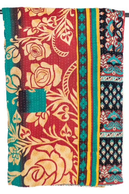 Chenille blankets with a thick and fuzzy textureLinen blankets with a rustic and textured lookRenew No. 9 Large Kantha Throw Chenille blankets with a thick and fuzzy textureLinen blankets with a rustic and textured lookRenew No. 9 Large Kantha Throw