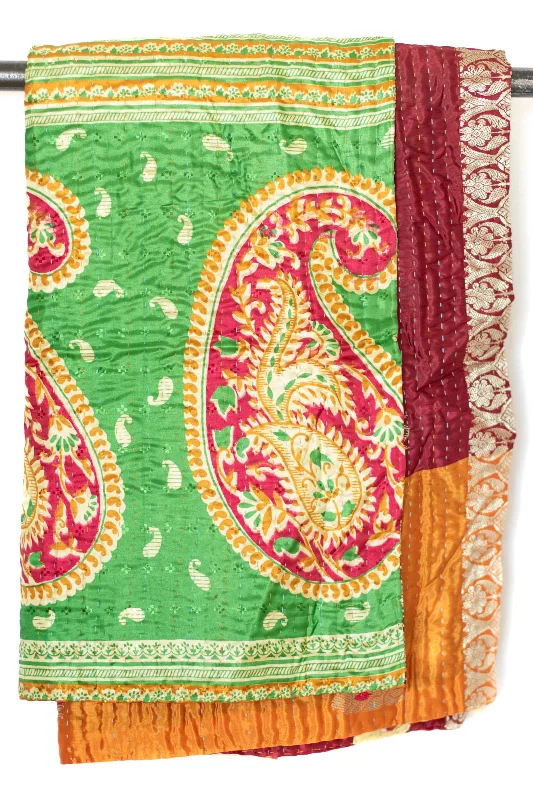 Cashmere blankets for ultimate softness and luxuryChenille blankets with a thick and fuzzy textureRestore Silk Blend Kantha Throw Cashmere blankets for ultimate softness and luxuryChenille blankets with a thick and fuzzy textureRestore Silk Blend Kantha Throw