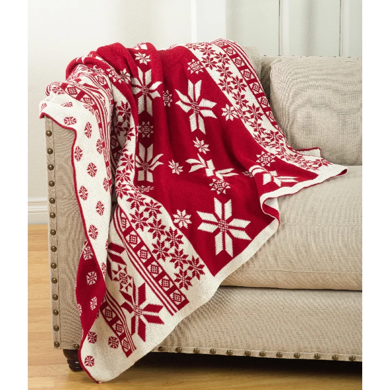 Chenille blankets with a thick and fuzzy textureFleece blankets for a cozy and plush textureSevan Collection Knitted Christmas Design Throw Blanket Chenille blankets with a thick and fuzzy textureFleece blankets for a cozy and plush textureSevan Collection Knitted Christmas Design Throw Blanket