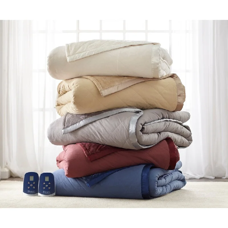 Silk blankets with a smooth and elegant touchRayon from bamboo blankets for a silky and breathable feelShavel Quilted Micro Flannel® to Ultra Velvet® Electric Heated Blanket Silk blankets with a smooth and elegant touchRayon from bamboo blankets for a silky and breathable feelShavel Quilted Micro Flannel® to Ultra Velvet® Electric Heated Blanket