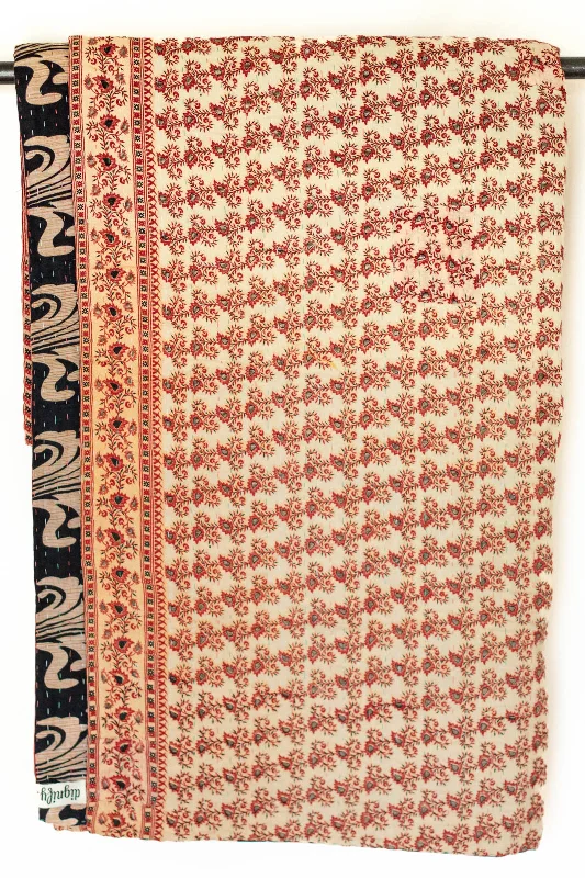 Recycled polyester blankets for an eco - conscious optionCotton blankets for breathability and a lightweight feelShine No. 7 Kantha Large Throw Recycled polyester blankets for an eco - conscious optionCotton blankets for breathability and a lightweight feelShine No. 7 Kantha Large Throw