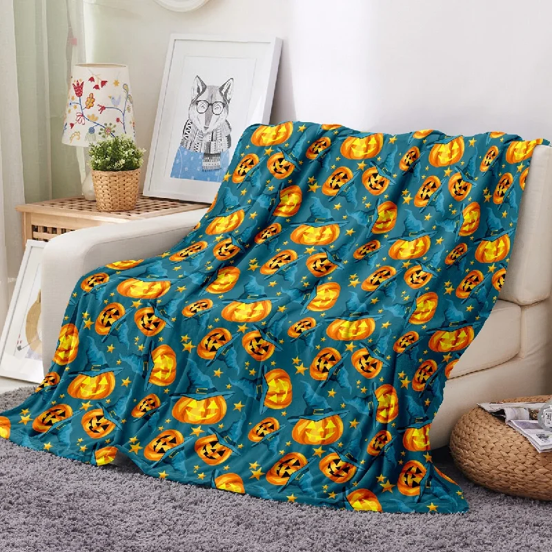 Bamboo fiber blankets with natural antibacterial propertiesRecycled polyester blankets for an eco - conscious optionSL SPIRIT LINEN HOME EST. 1988 50"x70" Velvet Plush Harvest/Halloween Throw Bamboo fiber blankets with natural antibacterial propertiesRecycled polyester blankets for an eco - conscious optionSL SPIRIT LINEN HOME EST. 1988 50"x70" Velvet Plush Harvest/Halloween Throw