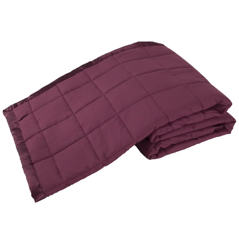 Fleece blankets for a cozy and plush textureKing - size blankets to cover large beds comfortablySolid Down Alternative Blanket with Satin Trim Fleece blankets for a cozy and plush textureKing - size blankets to cover large beds comfortablySolid Down Alternative Blanket with Satin Trim