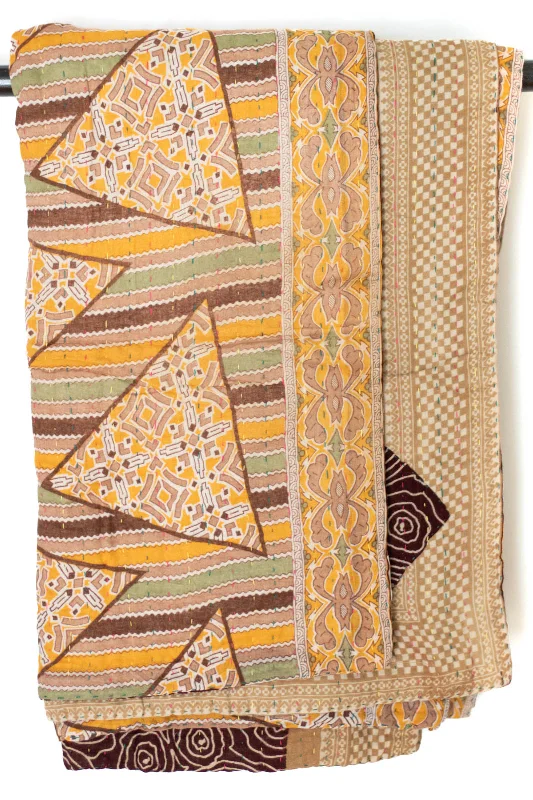 Rayon from bamboo blankets for a silky and breathable feelSilk blankets with a smooth and elegant touchStir Kantha Throw Rayon from bamboo blankets for a silky and breathable feelSilk blankets with a smooth and elegant touchStir Kantha Throw