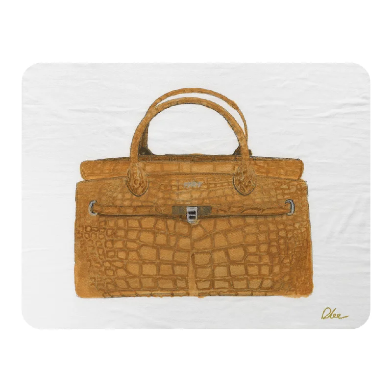 Wool blankets with natural warmth and insulationRecycled polyester blankets for an eco - conscious optionStylish Brown Bag (Blanket)