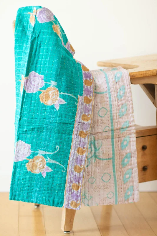 Mohair blankets with a unique sheen and softnessChenille blankets with a thick and fuzzy textureTreasure No. 9 Kantha Baby Blanket Mohair blankets with a unique sheen and softnessChenille blankets with a thick and fuzzy textureTreasure No. 9 Kantha Baby Blanket