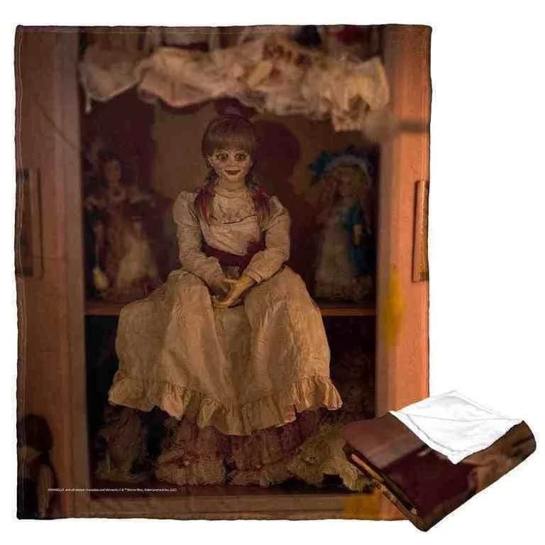 Microfiber blankets that are durable and easy to care forRayon from bamboo blankets for a silky and breathable feelWarner Brothers Annabelle Creepy Doll Silk Touch Throw Blanket Microfiber blankets that are durable and easy to care forRayon from bamboo blankets for a silky and breathable feelWarner Brothers Annabelle Creepy Doll Silk Touch Throw Blanket