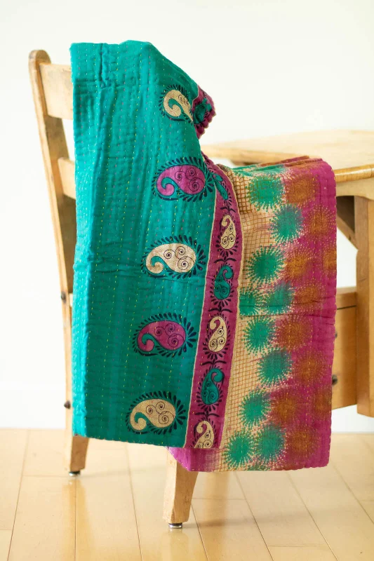Cashmere blankets for ultimate softness and luxuryCashmere blankets for ultimate softness and luxuryWee Little No. 1 Kantha Mini Blanket Cashmere blankets for ultimate softness and luxuryCashmere blankets for ultimate softness and luxuryWee Little No. 1 Kantha Mini Blanket