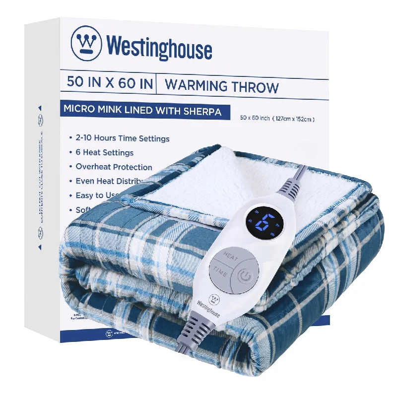 Linen blankets with a rustic and textured lookMohair blankets with a unique sheen and softnessWestinghouse Electric Blanket Heated Blanket, Plaid Sherpa Heating Blanket Linen blankets with a rustic and textured lookMohair blankets with a unique sheen and softnessWestinghouse Electric Blanket Heated Blanket, Plaid Sherpa Heating Blanket