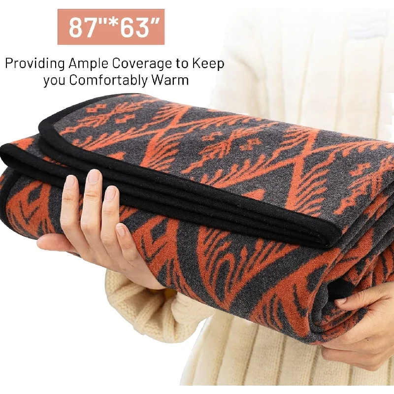 Queen - size blankets for standard - sized bedsRayon from bamboo blankets for a silky and breathable feelWool Blanket Camping Blanket, Washable Large Throw Blanket, Warm Blanket for Outdoors Camping Sporting Events and Indoors Home Queen - size blankets for standard - sized bedsRayon from bamboo blankets for a silky and breathable feelWool Blanket Camping Blanket, Washable Large Throw Blanket, Warm Blanket for Outdoors Camping Sporting Events and Indoors Home
