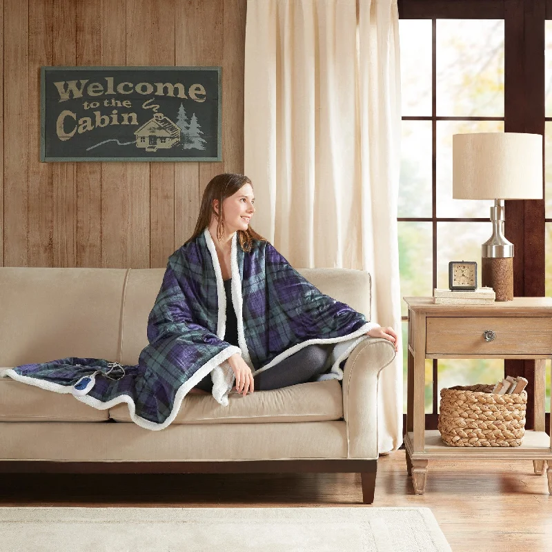 Fleece blankets for a cozy and plush textureCashmere blankets for ultimate softness and luxuryWoolrich Brewster Blue/ Green Oversized Printed Mink to Berber Heated Throw Fleece blankets for a cozy and plush textureCashmere blankets for ultimate softness and luxuryWoolrich Brewster Blue/ Green Oversized Printed Mink to Berber Heated Throw