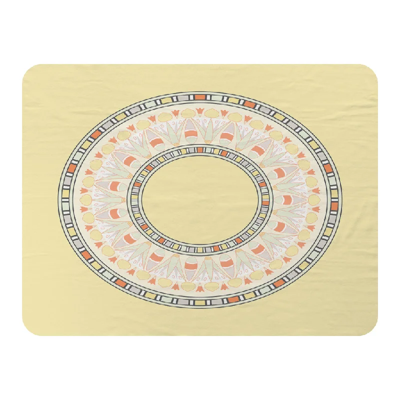 Mohair blankets with a unique sheen and softnessMicrofiber blankets that are durable and easy to care forYellow Circle Ornament. Round Frame (Blanket) Mohair blankets with a unique sheen and softnessMicrofiber blankets that are durable and easy to care forYellow Circle Ornament. Round Frame (Blanket)