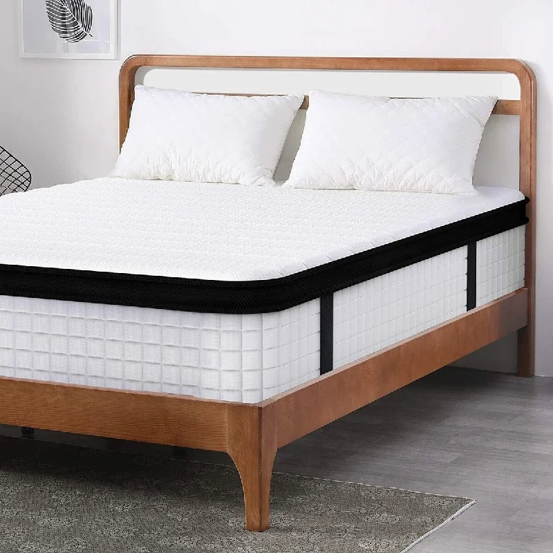 Bamboo - charcoal infused mattresses for odor absorptionWool - filled mattresses for natural insulation and moisture - wicking12 in. Medium Gel Memory Foam Hybrid Pocket Spring Pillow Top Full Mattress Bamboo - charcoal infused mattresses for odor absorptionWool - filled mattresses for natural insulation and moisture - wicking12 in. Medium Gel Memory Foam Hybrid Pocket Spring Pillow Top Full Mattress
